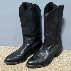 Ariat Men\'s Heritage Western R Toe boots size 10.5 EE Black Ariat Men main image 2